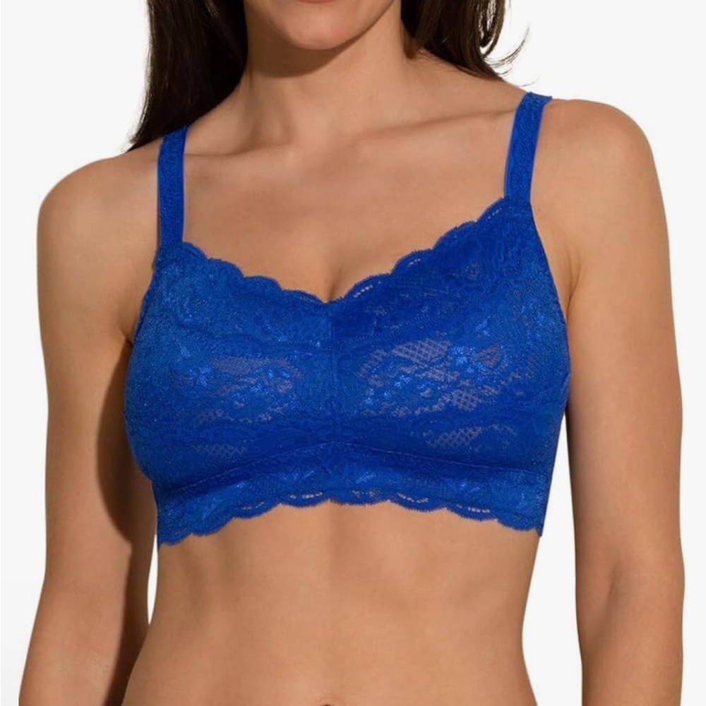COSABELLA NWT 32C-D (tagged LP) cobalt blue lace bralette
